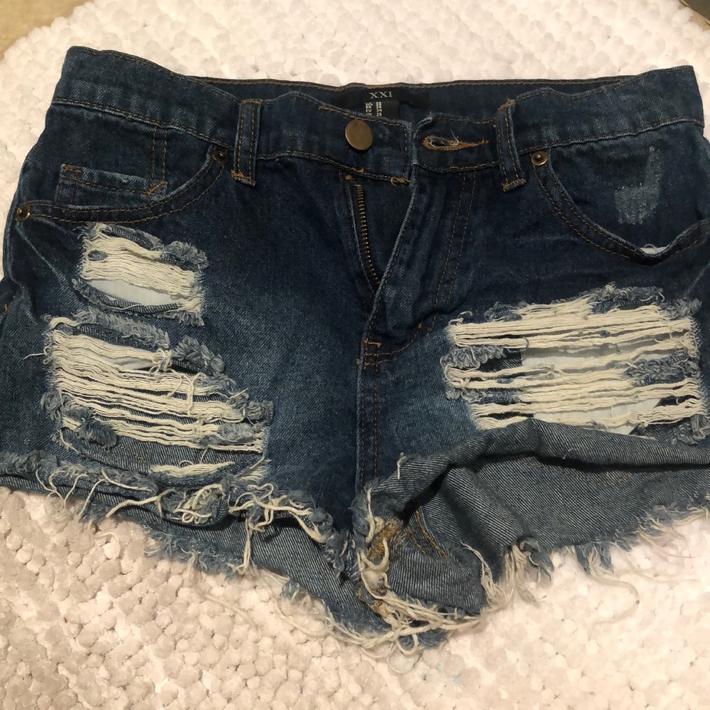 Jean shorts